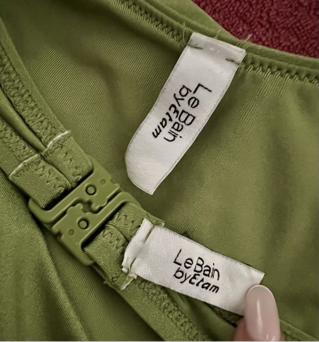 costum de baie verde aprins nou Le bain by Etam