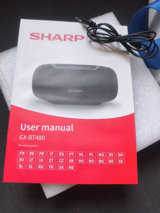 Блутуут колонка Шарп(SHARP bluetooth  speaker)h