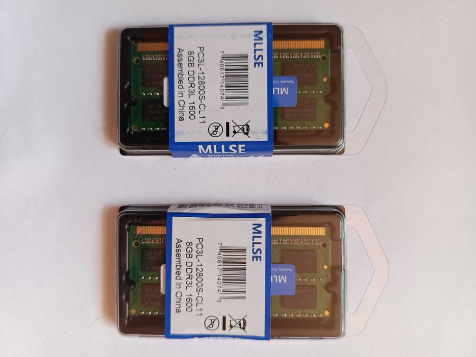 Memorie RAM Laptop SODIMM MLLSE DDR3L 1x8GB, 1600MHz - NOU / SIGILAT