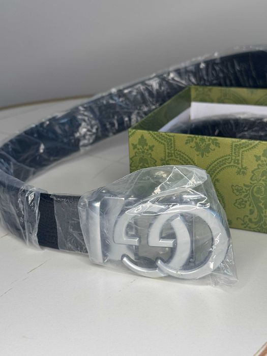 Curea GUCCI neagră pentru bărbați