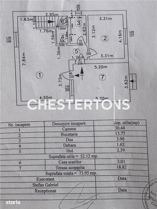 Vila 4 camere mobilata cu terasa in Militari Residence