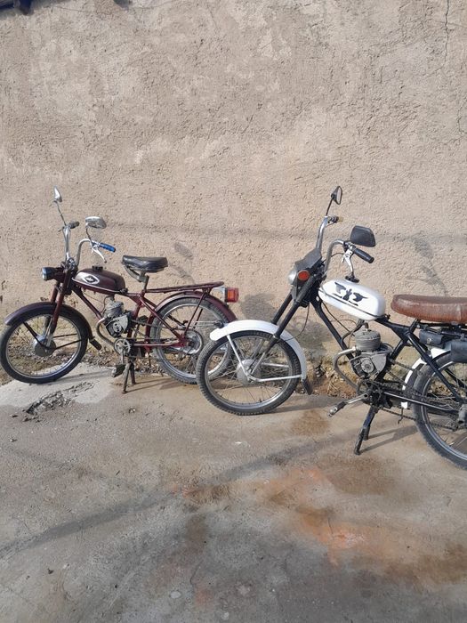 Мопед Веломотор на ходу