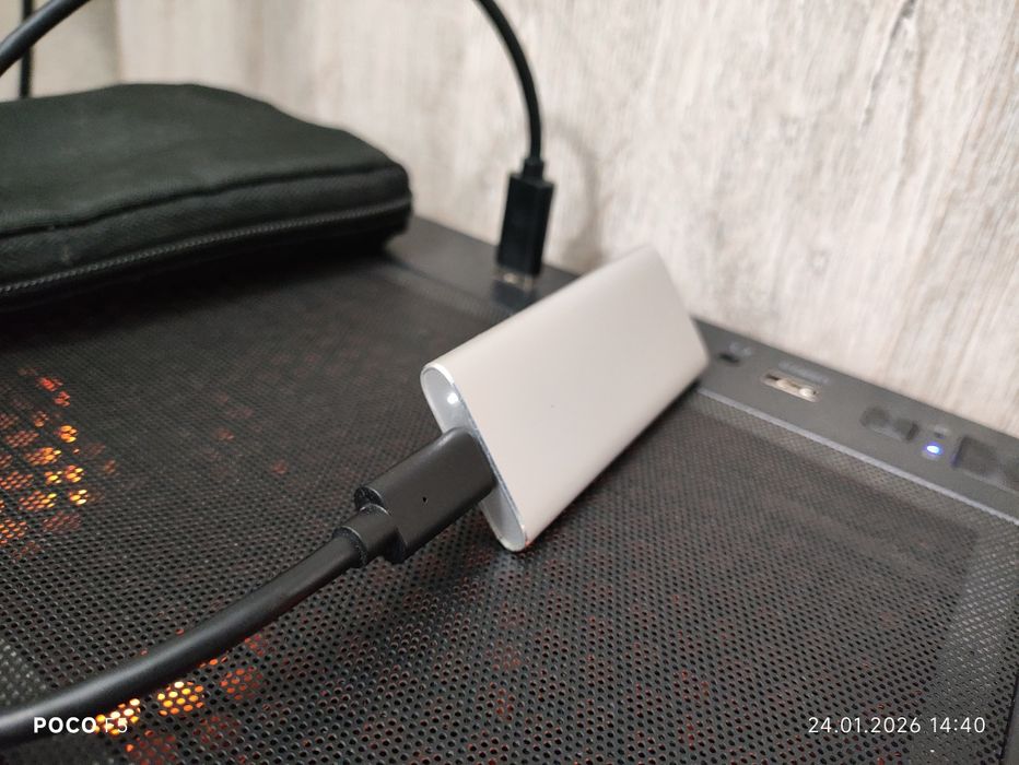 Внешний SSD 1Tb Transcend оригинал