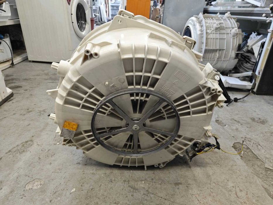 Cuva completa masina de spalat Indesit Slim cod piesa 482000030169 fara uzura la rulmenti / R24