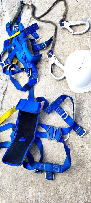 Ham centura  pentru lucru la inaltime cu 2 puncte de ancorare si cent