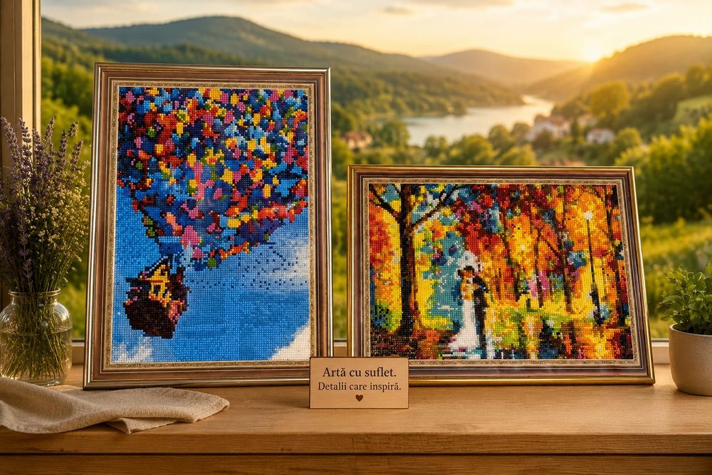 Tablouri Diamond Painting handmade – de vânzare