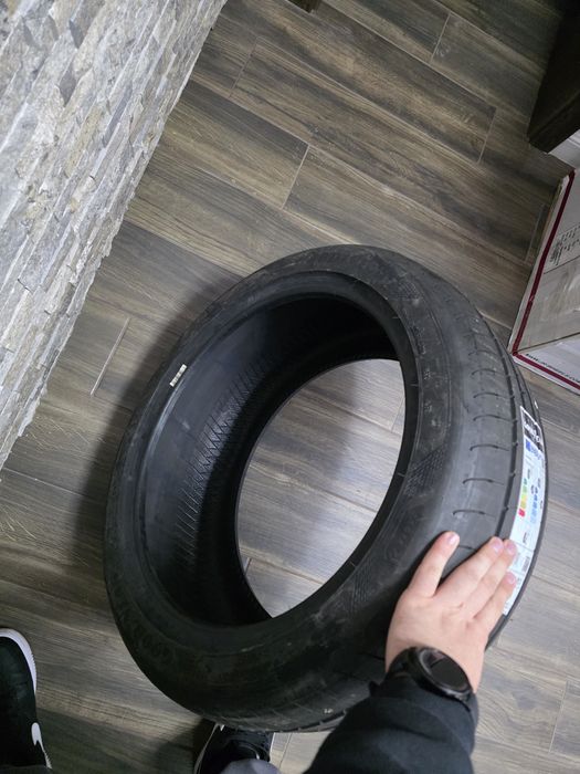 Set Jante Japan Racing JR28 18" 9.5J Concave + 4 Anvelope Goodyear NOI