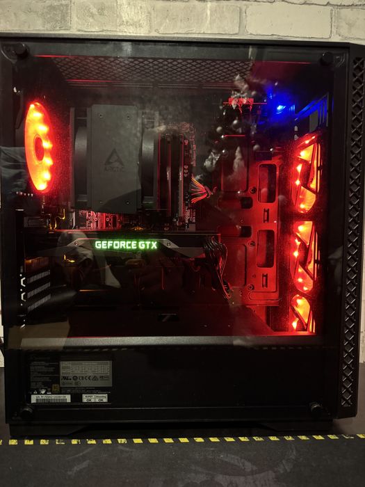Gaming PC / Работна станция Ryzen 5 5600G / GTX 1070 8GB / 16GB / Samsung SSD