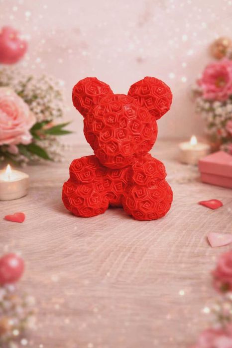 3D червено мече, подходящо за подарък