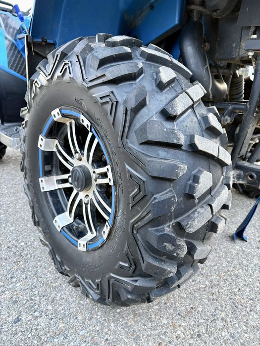ATV CfMoto 450L numere negre