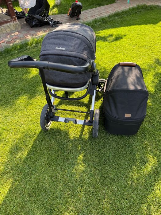 Carucior Emmaljunga ( sport +landou ) isofix Romer Britax + scaun auto