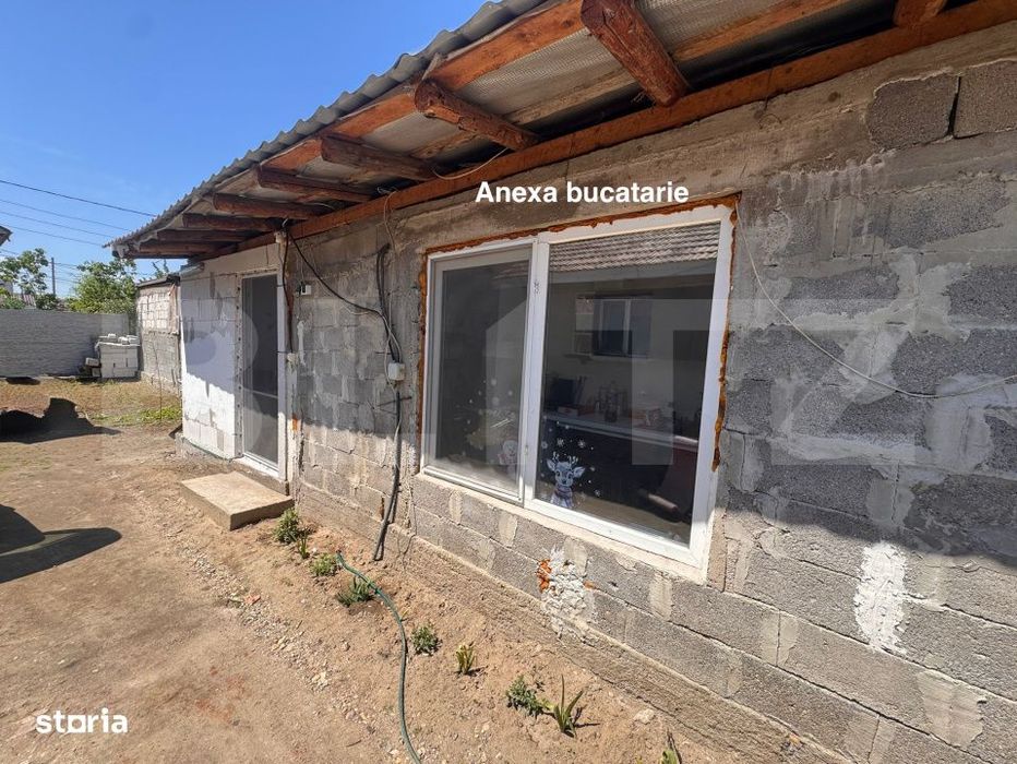 Casa+anexa – 2 dormitoare, teren 320 mp, zona Brestei - Fermierului
