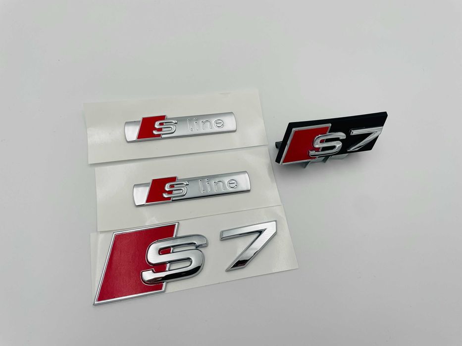 Set embleme compatibile Audi S7 A7 s-line