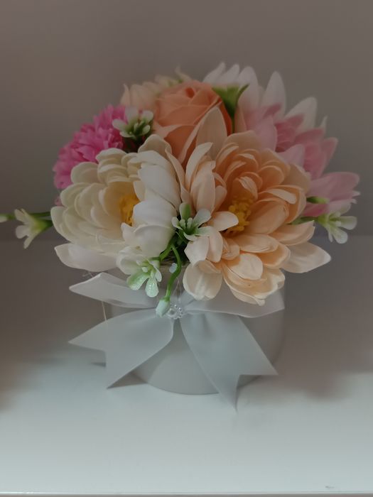 Букети със сапунени цветя