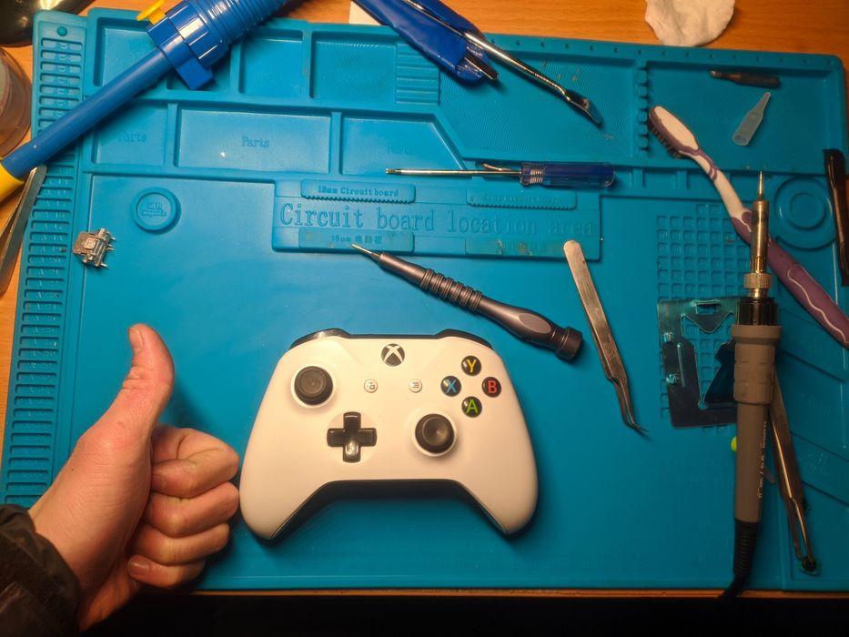 Ремонт джойстиков PS5 и xbox