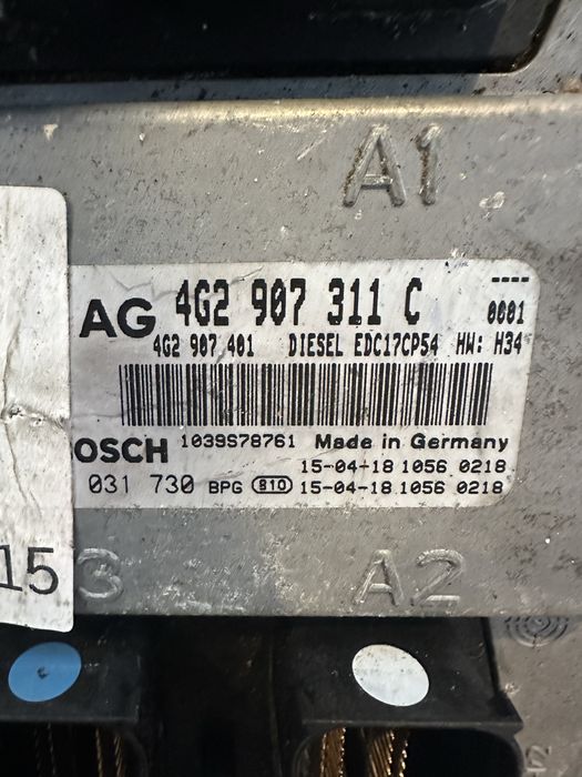 Ecu motor / Calculator motor Audi A6 C7 A7 4G - 4G2907311B