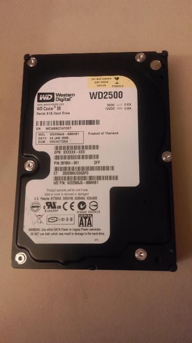 HDD Desktop 250GB WD2500 - Western Digital