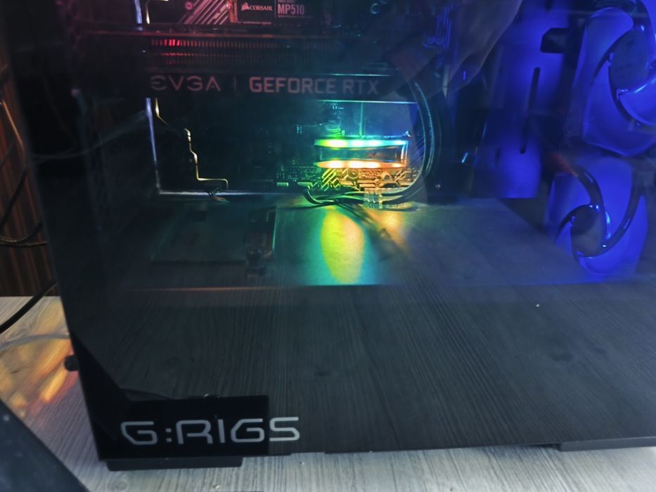 Гейминг компютър G-RIGS RTX 3060 12 g evga