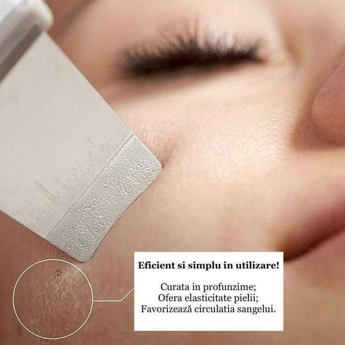 Aparat de curatare faciala cu ultrasunete,lifting ten