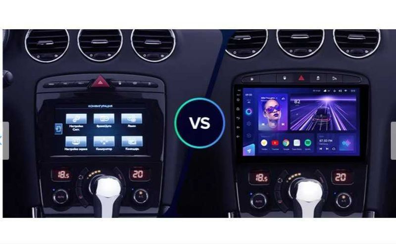 Peugeot 408 2012 - 2020 Мултимедия с НАВИГАЦИЯ АНДРОИД