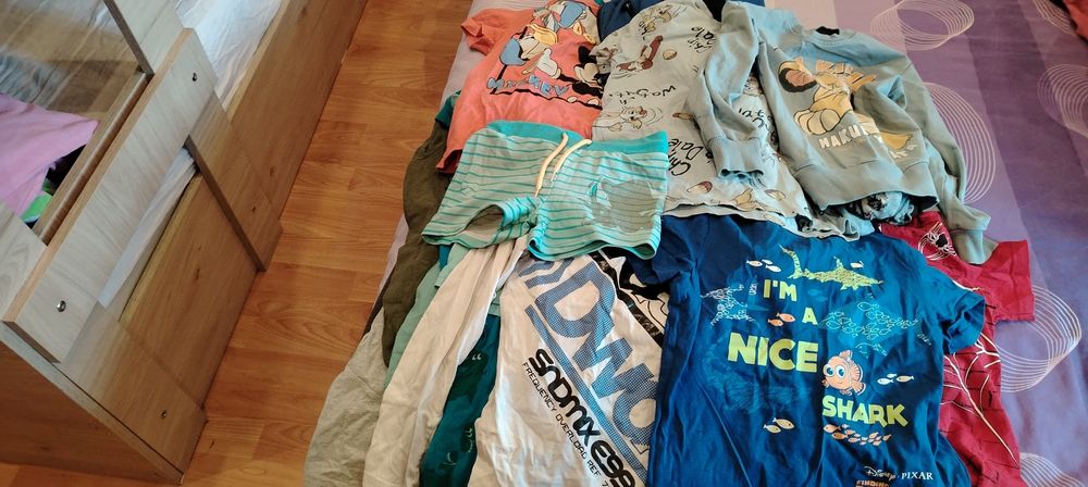 Лот дрехи момче/момиче 128-134