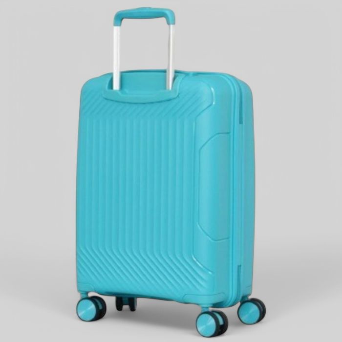 Пътнически куфар за ръчен багаж 55x37x22 см Полипропилен 4 колела 360°