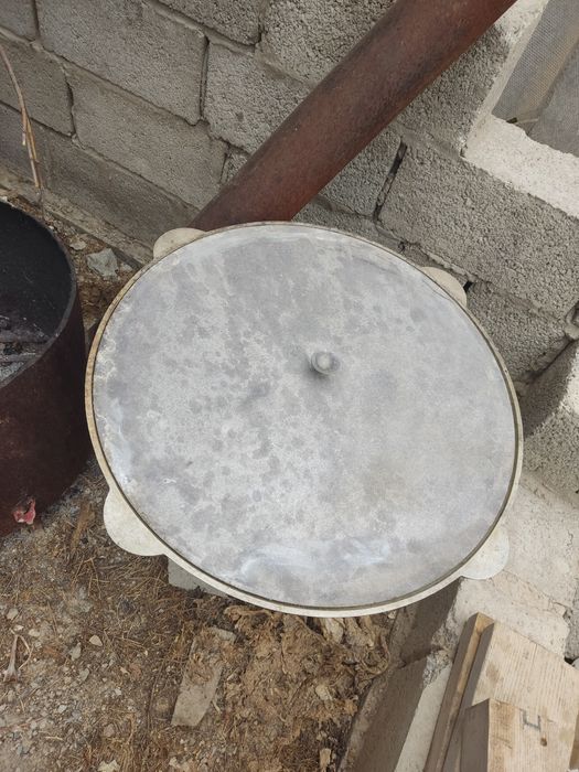 Казан ошак с печкой