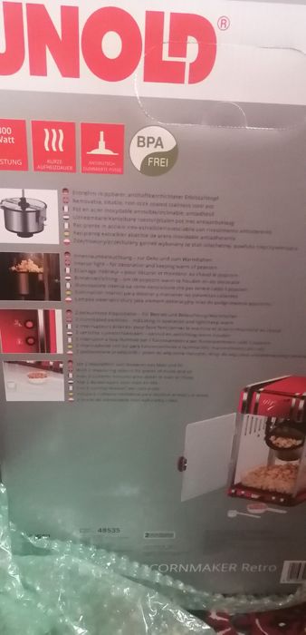 Masina pentru popcorn, 300 W - Unold