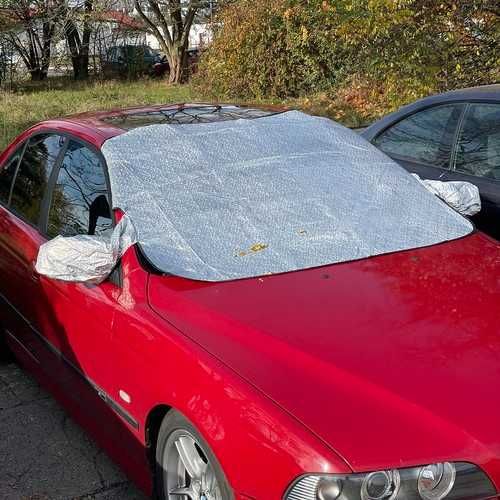 Покривало за предно стъкло против замръзване - с магнити за стабилност