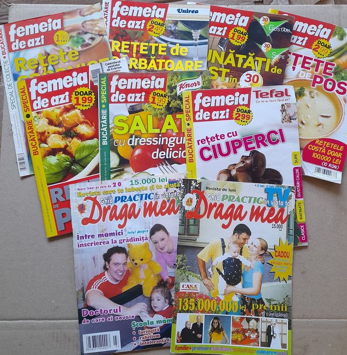 Reviste Practic în bucatarie. Carticica practica. Bucătăria de azi