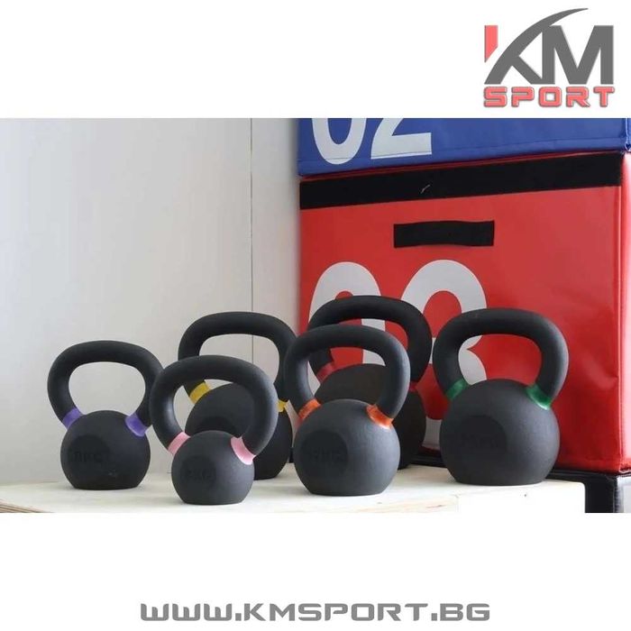 Пудовка Kettlebell, Пудовки 2,3,4,6,8,10,12,16,20, 24,32 кг - нови