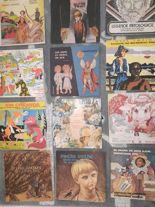 Vinyl-uri muzică si basme