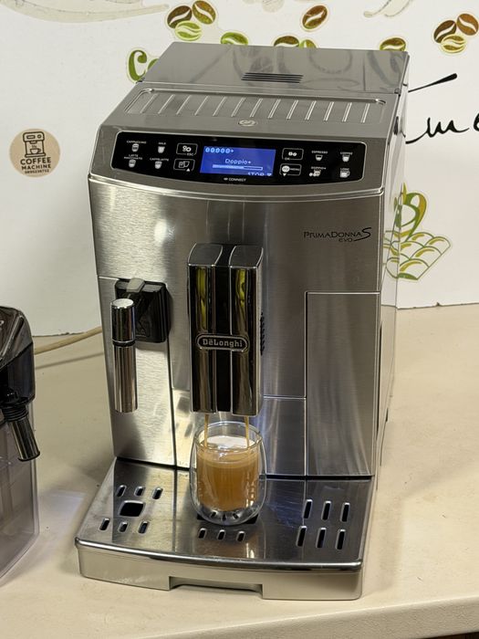 Кафемашина кафе автомат delonghi Primadonna S evo BLUETOOTH с гаранция