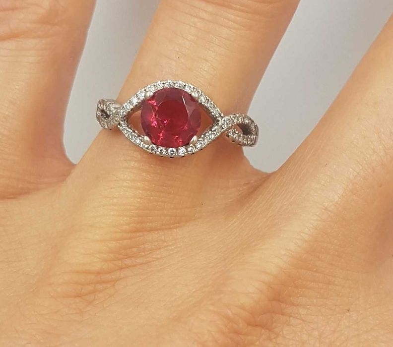 Superb inel vintage din argint