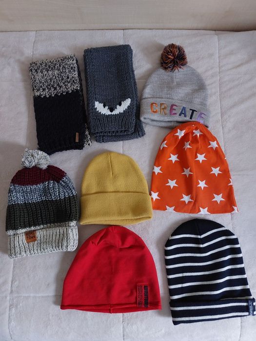 Caciuli copii 56, fulare H&M, Reserved,  Cool Club, De Facto, Minotti