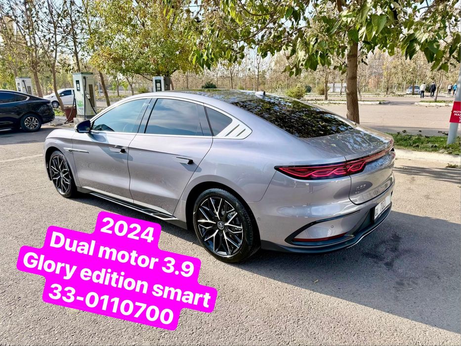 Byd han dual motor 3.9s Glory Edition. Eng fuli bu. 2024 yil tozza