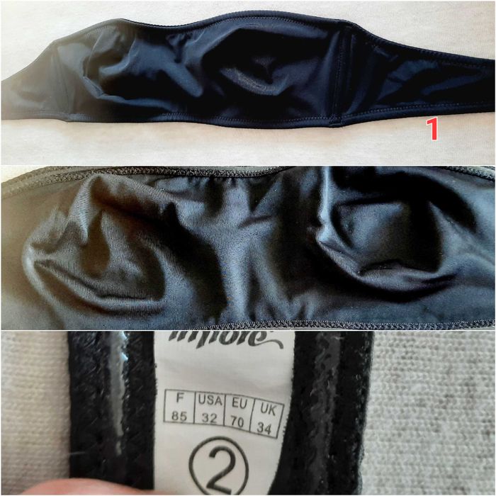 Черни дамски бюстиета, р-р M/L