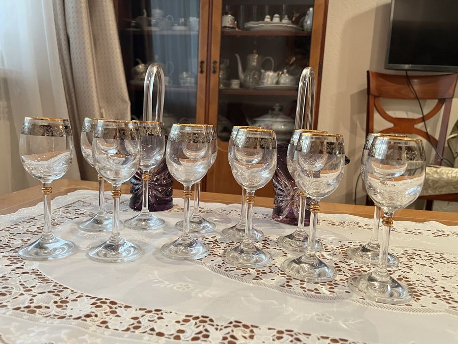 Рюмки хрусталь Богемия
