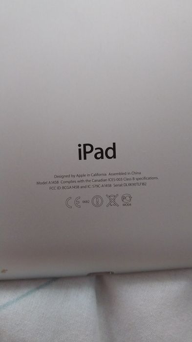 IPad 4 поколения A1458