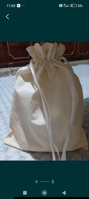 Халта буз эко мешок из бязь