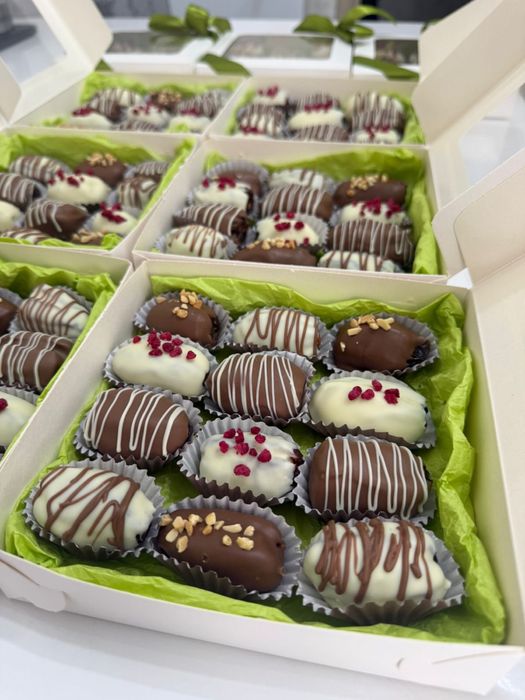 Финики в бельгийском шоколаде