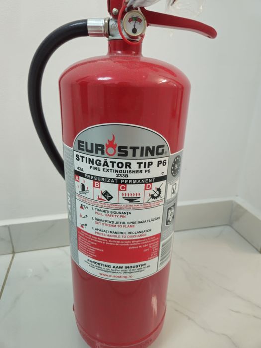 Extinctor 6kg NOU stingător incendiu profesional