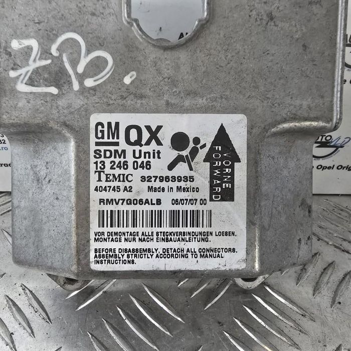 Calculator airbag Opel Zafira B Facelift