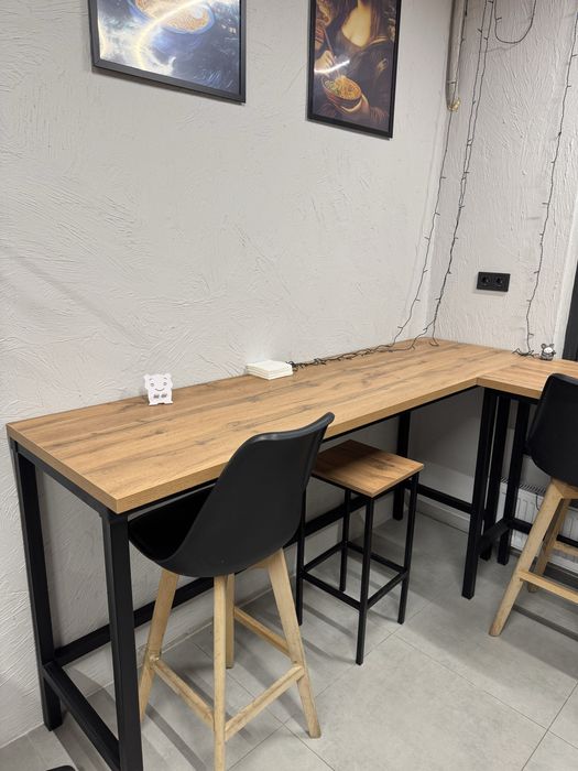 Столы барные и стулья