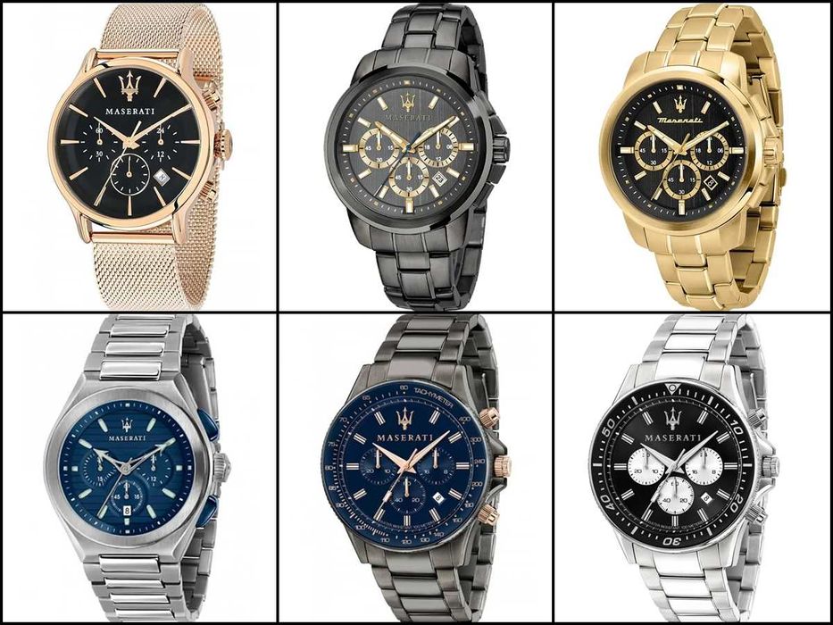 Maserati Мъжки Часовници | Оригинални | Внос от Италия | 85+ Модела
