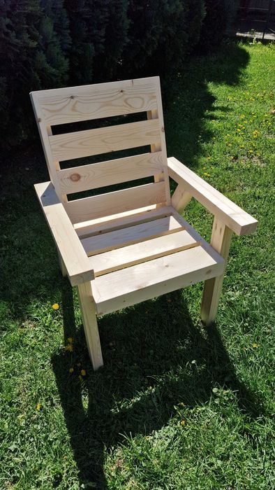 Mobilier gradina, scaun gradina,scaun lemn masiv
