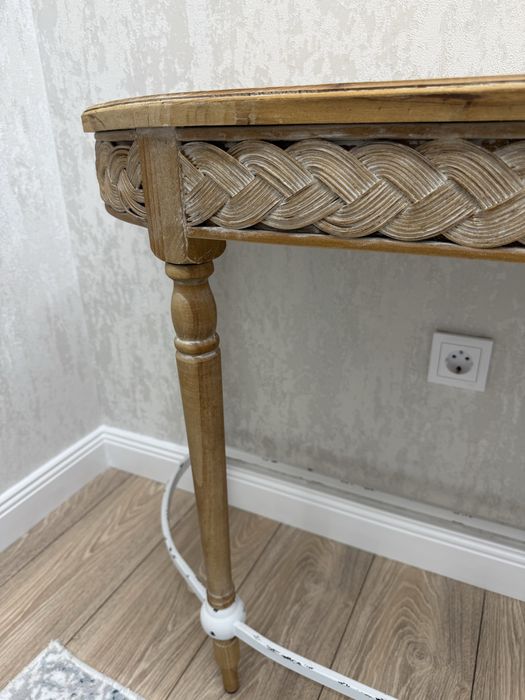 Мебель Полукруглая консоль Ashley