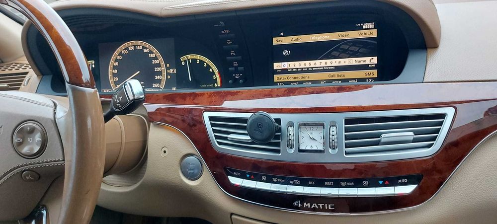 MERCEDES BENZ / S CLASS / LONG  / 320CDI / 173 Kw / 2009•