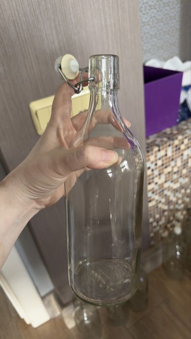 IKEA бутыли 1 л с бугельной крышкой