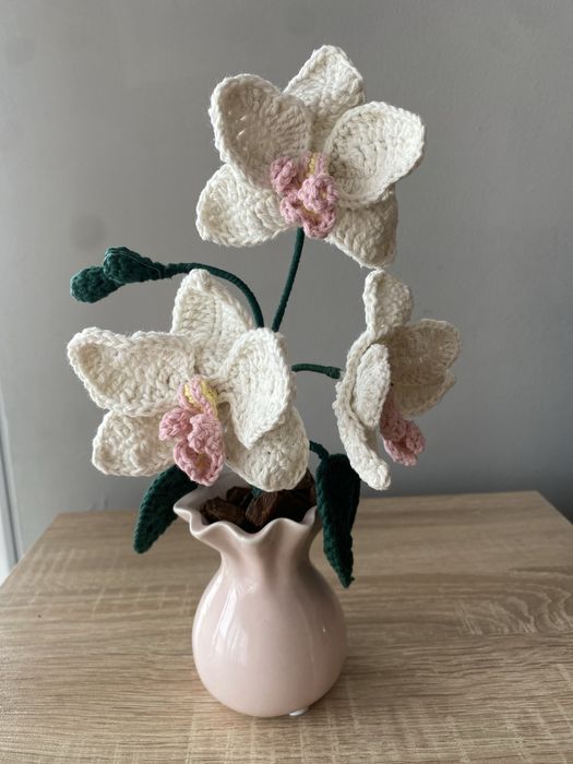 Плетена орхидея в саксия